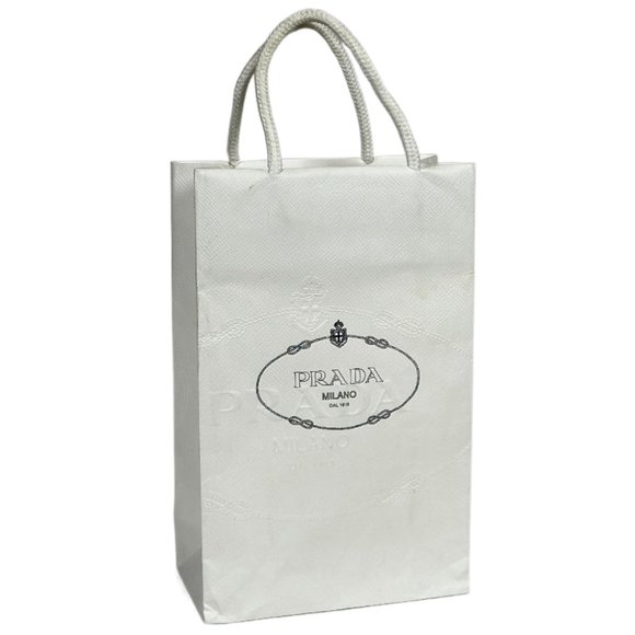 Prada Logo Embossed Paper Gift Bag - Picture 1 of 2